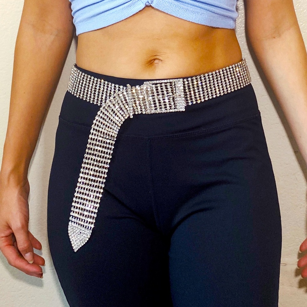 Rhinestone Belt